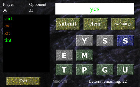 Screenshot Tug O' Word Lite Screenshot Tug O' Word Lite